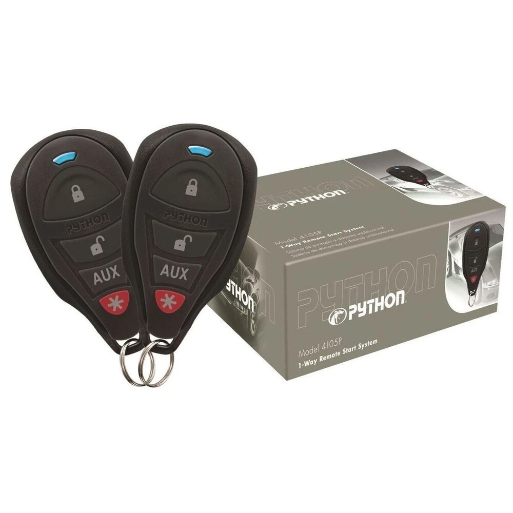 Python, 1-Way Remote-Start System with 0.25-Mile Range, Power Source Battery